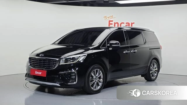 Kia The New Carnival 2019 Черный из Кореи