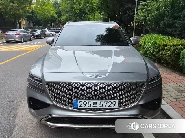 Genesis GV80 2024 Серебристо-серый из Кореи