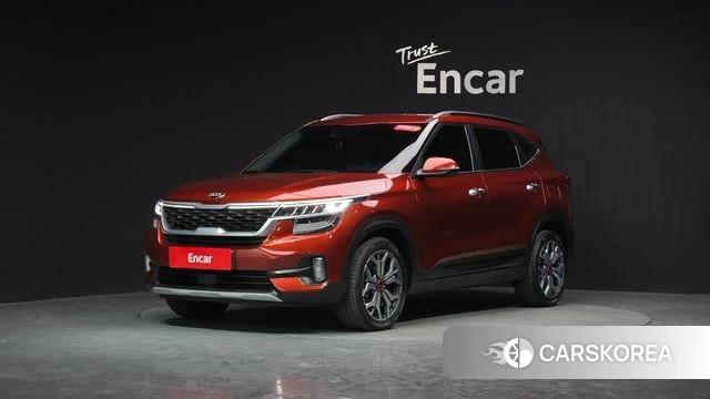 Kia Seltos 2019 Красный из Кореи