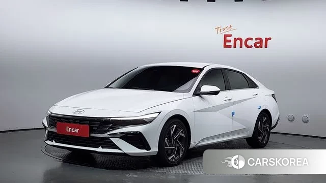 Hyundai The New Avante (CN7) 2025 Белый из Кореи