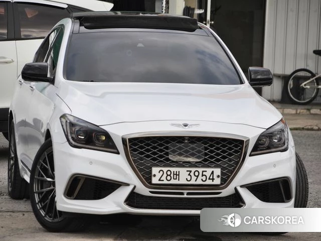 Genesis G80 2018 Белый из Кореи