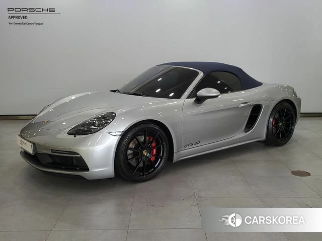 Porsche 718 Boxster 2024 Серебристо-серый из Кореи