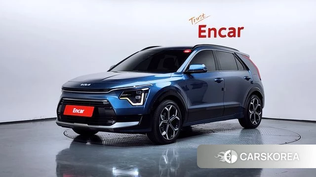 Kia Di Ol Nu Niro 2022 Синий из Кореи
