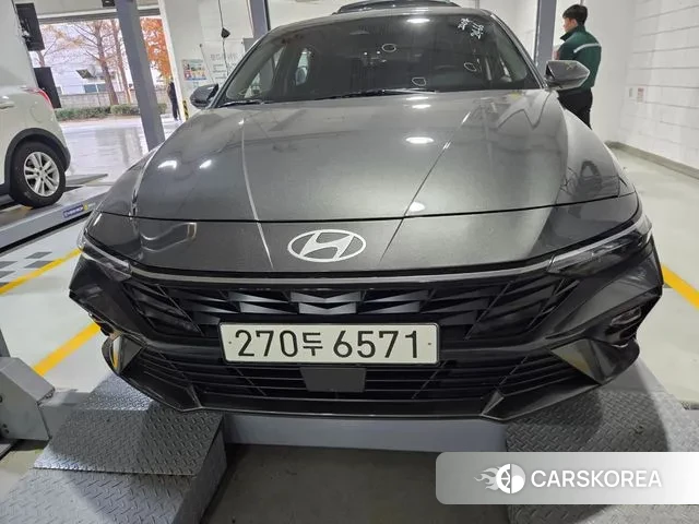 Hyundai The New Avante (CN7) 2024 Серый из Кореи