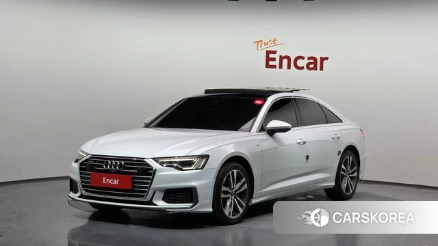 Audi A6 (C8) 2021 Белый из Кореи