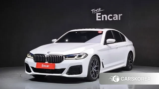 BMW 5 Series (G30) 2023 Белый из Кореи