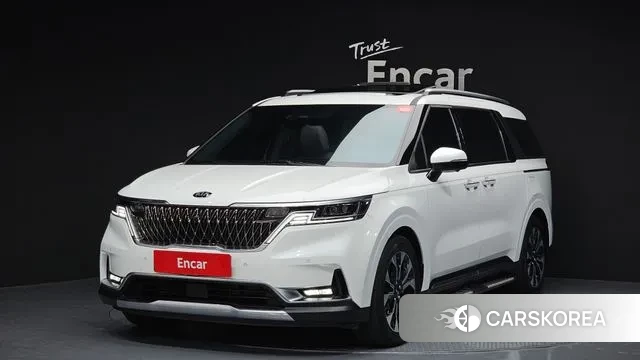 Kia Carnival 4th generation 2021 Белый из Кореи