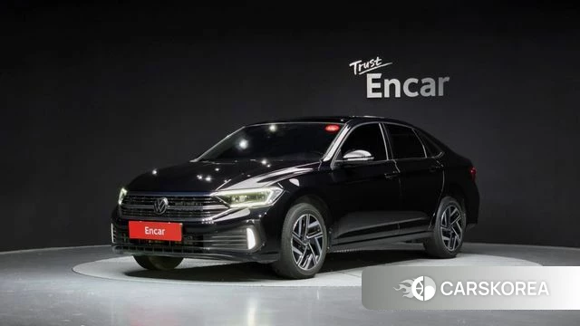 Volkswagen 7th Generation of Jetta 2022 Черный из Кореи