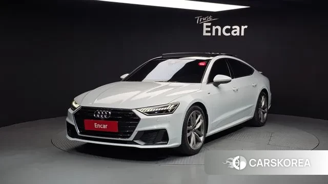 Audi A7 (4K) 2021 Белый из Кореи
