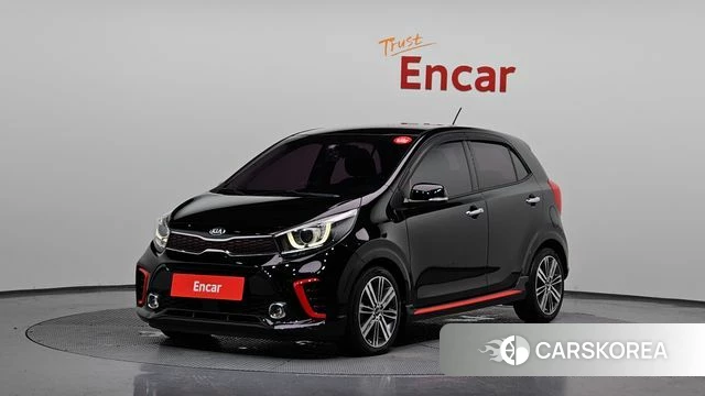 Kia All New Morning (JA) 2019 Черный из Кореи