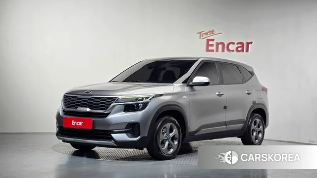 Kia Seltos 2021 Серый из Кореи