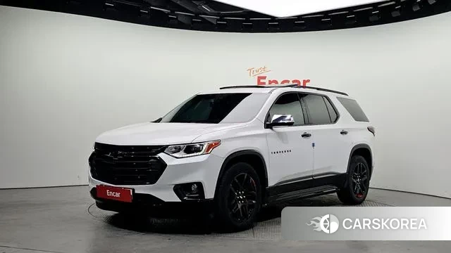 Chevrolet (GM Daewoo) Traverse 2021 Белый из Кореи
