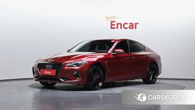 Genesis G70 2019 Красный из Кореи