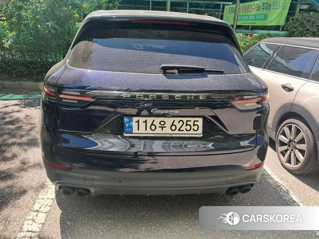 Porsche Cayenne (PO536) 2021 Синий из Кореи