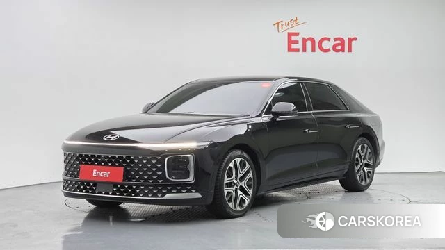 Hyundai Grandeur (GN7) 2023 Черный из Кореи