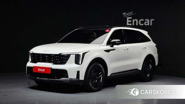 Kia The New Sorento 4th Generation 2024 Белый из Кореи