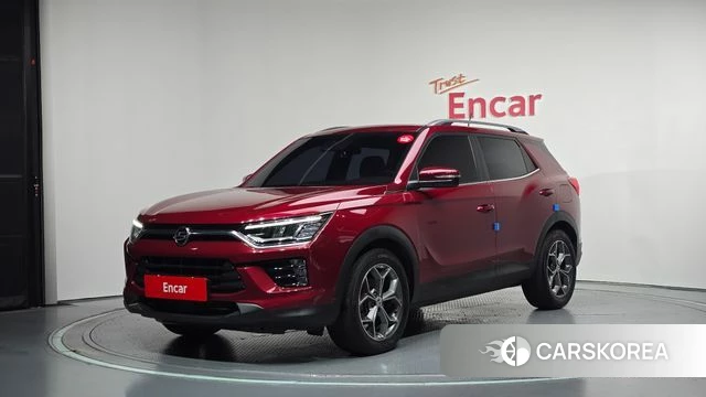 Ssangyong Beautiful Korando 2019 Красный из Кореи