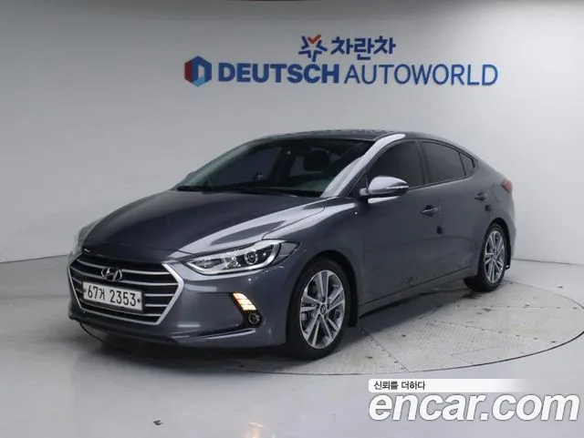 Hyundai Avante AD 2018 Серый из Кореи