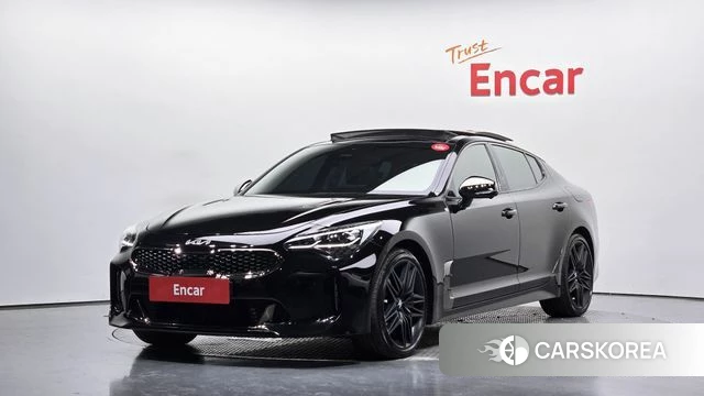 Kia Stinger Meister 2023 Черный из Кореи
