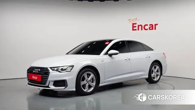 Audi A6 (C8) 2020 Белый из Кореи