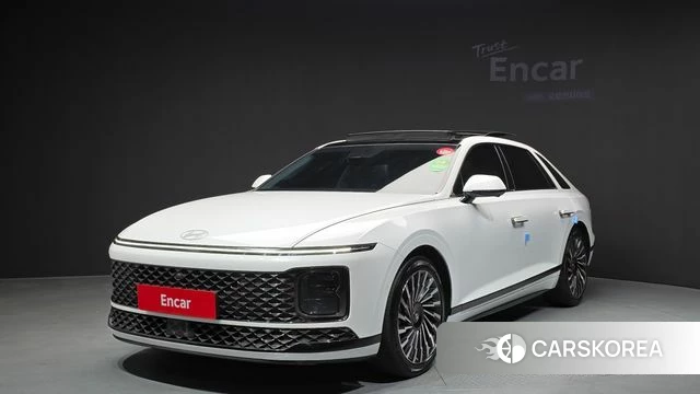 Hyundai Grandeur (GN7) 2022 Белый из Кореи