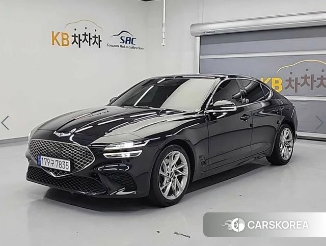 Genesis The New G70 2021 Черный из Кореи