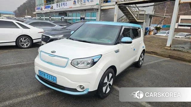 Kia Soul EV 2018 Белый из Кореи