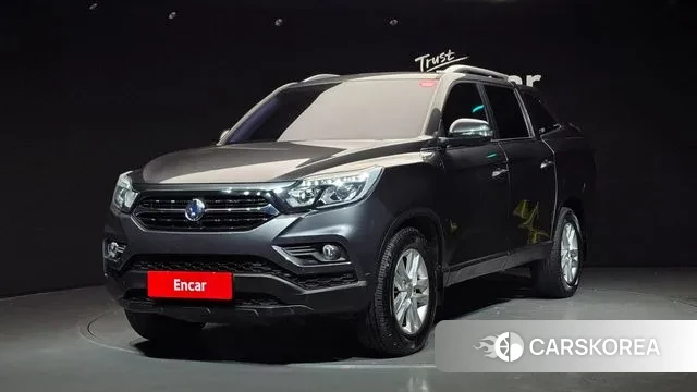 Ssangyong Rexton Sports 2018 Серый из Кореи