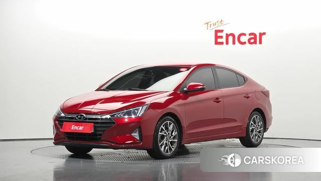 Hyundai The New Avante AD 2018 Красный из Кореи