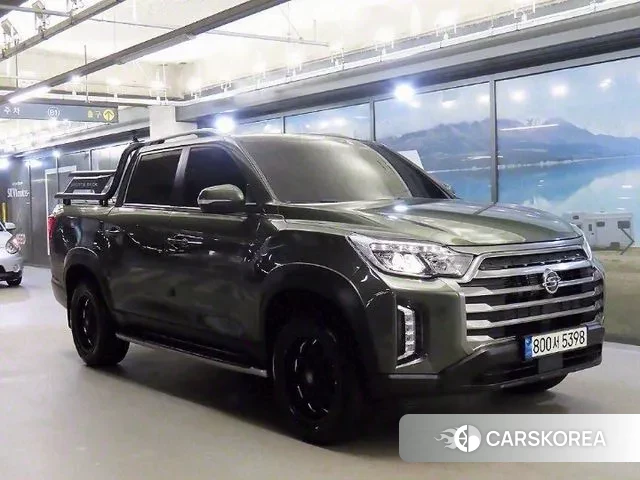 Ssangyong The New Rexton Sport 2021 Зеленый из Кореи