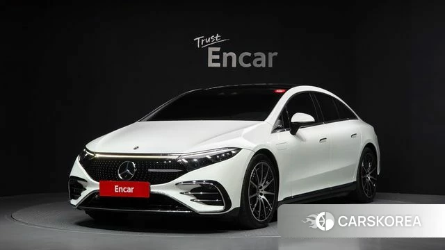 Mercedes-Benz EQS V297 2023 Белый из Кореи