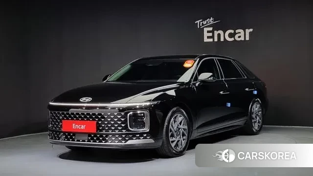 Hyundai Grandeur (GN7) 2023 Черный из Кореи