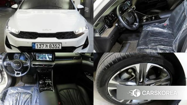 Kia K5 3rd generation 2021 Белый из Кореи
