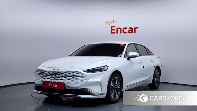 Kia K8 Hybrid 2022 Белый из Кореи