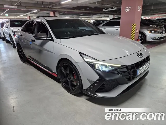 Hyundai Avante (CN7) 2022 Серебряный из Кореи