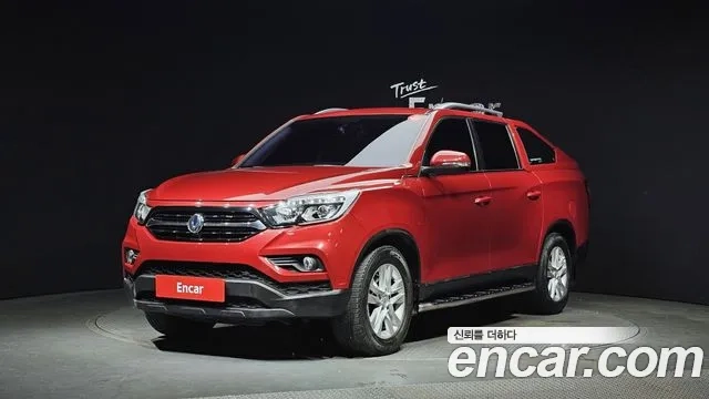 Ssangyong Rexton Sports 2018 Красный из Кореи