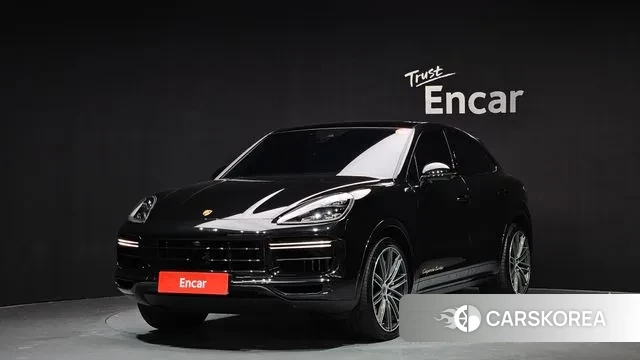 Porsche Cayenne (PO536) 2023 Черный из Кореи