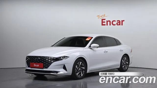 Hyundai The New Grandeur IG Hybrid 2020 Белый из Кореи