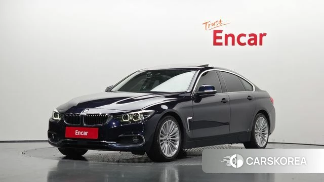 BMW 4 Series (F32) 2020 Синий из Кореи