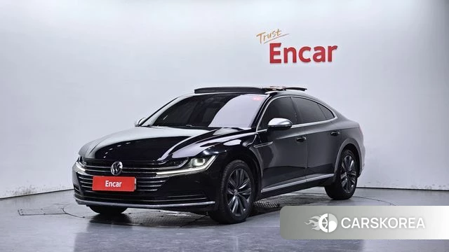 Volkswagen Arteon 2018 Черный из Кореи