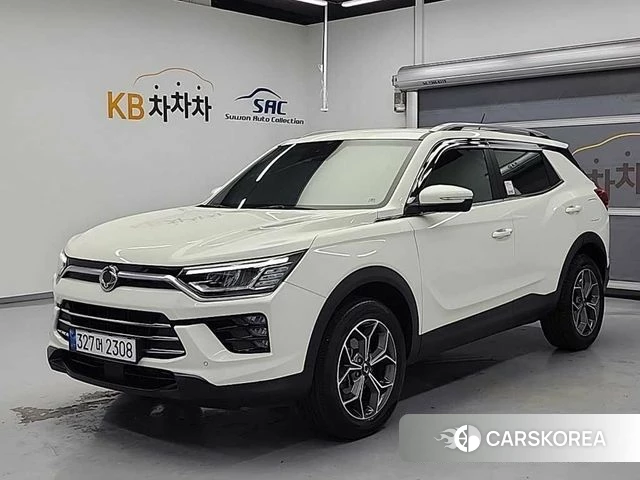 Ssangyong Beautiful Korando 2024 Белый из Кореи