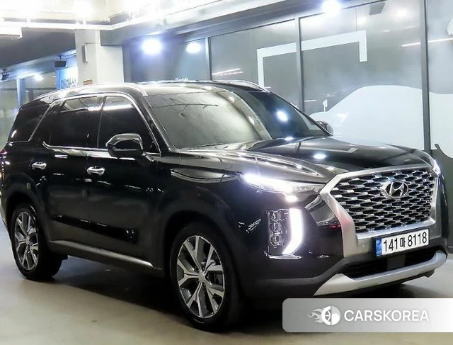 Hyundai Palisade 2022 Черный из Кореи