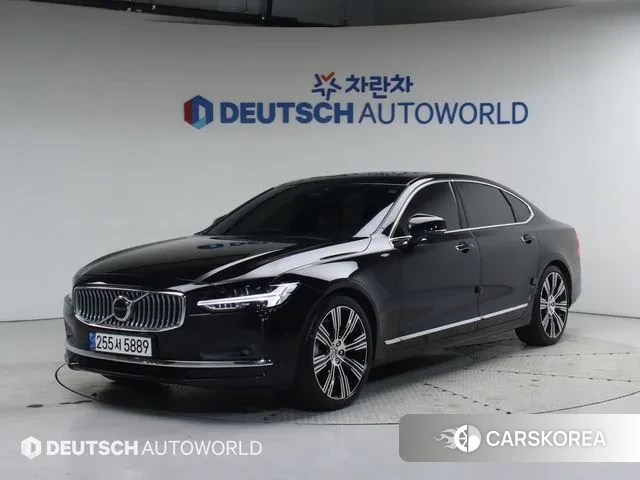 Volvo S90 2022 Черный из Кореи