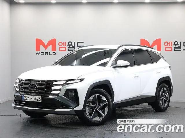 Hyundai The New Tucson Hybrid (NX4) 2024 Белый из Кореи