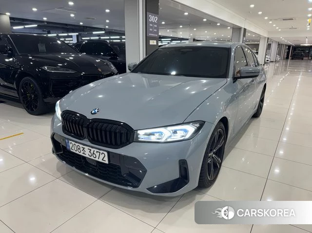 BMW 3 Series (G20) 2023 Небесно-голубой из Кореи