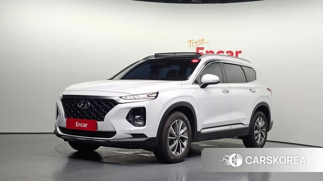 Hyundai Santa Fe TM 2019 Белый из Кореи