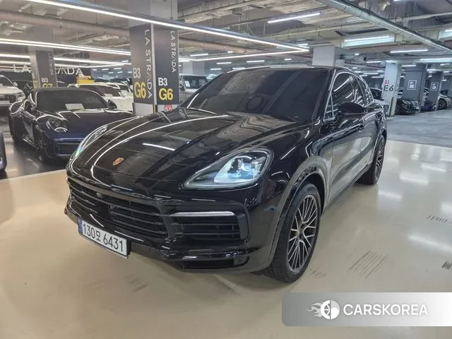 Porsche Cayenne (PO536) 2023 Черный из Кореи