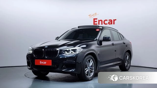 BMW X4 (G02) 2020 Черный из Кореи