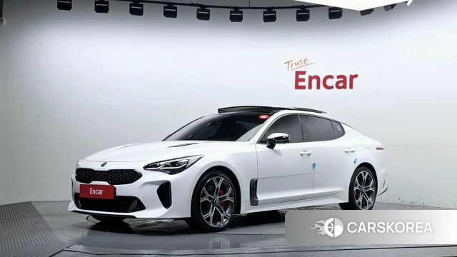 Kia Stinger 2019 Белый из Кореи