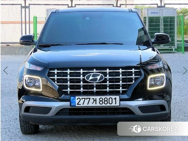 Hyundai Venue 2022 Черный из Кореи
